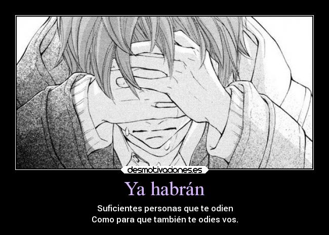 Ya habrán -