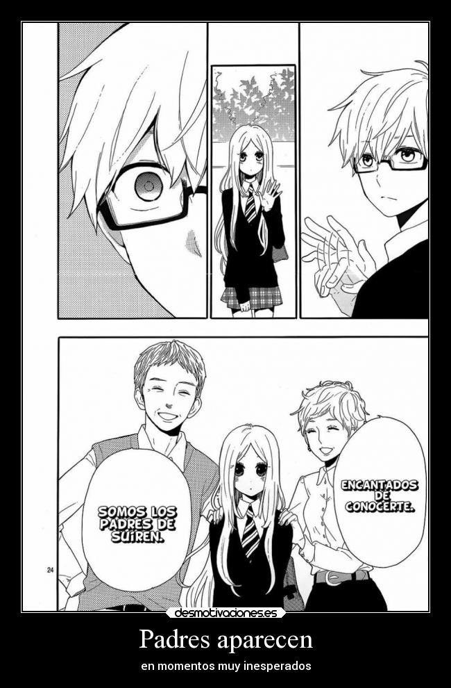 Padres aparecen - en momentos muy inesperados