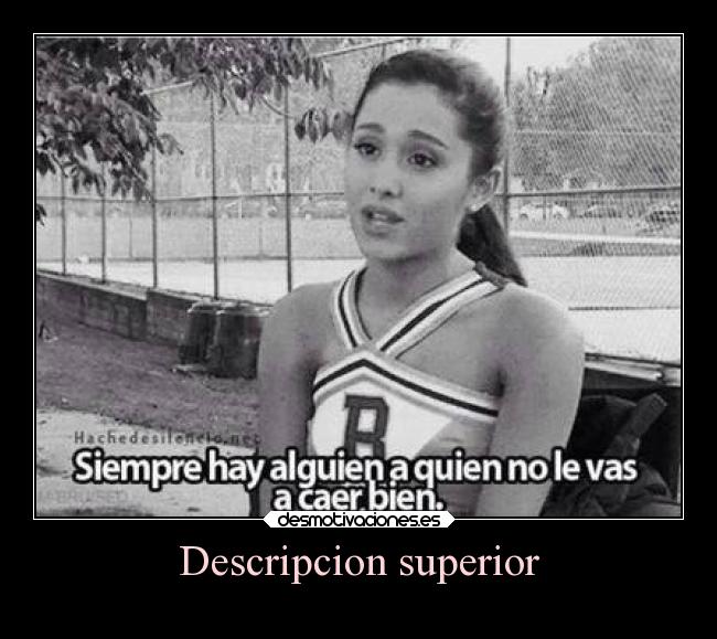 Descripcion superior -