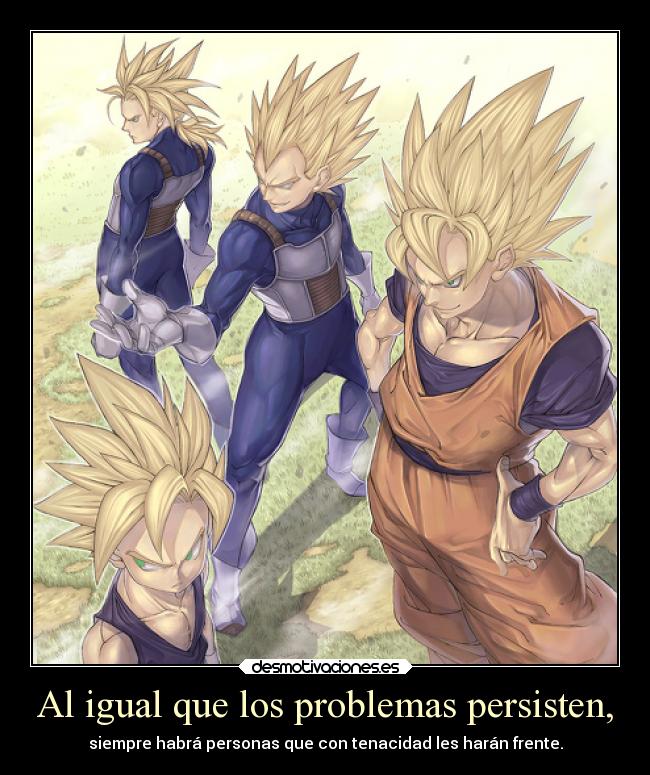 carteles problemas vida desmotivaciones regalo telyg elbuskador1 dragonball desmotivaciones