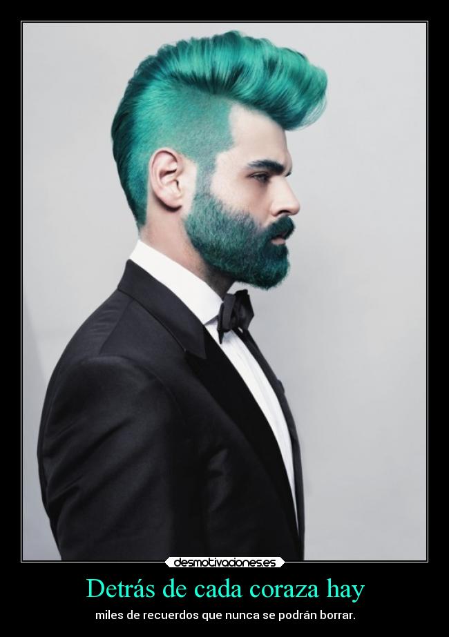 Detrás de cada coraza hay -