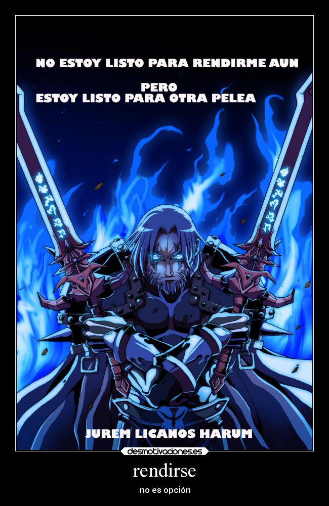 rendirse - no es opción