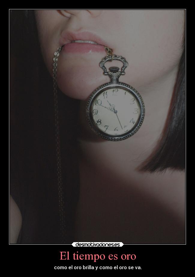 carteles recuerdos tiempo oro anoranza desmotivaciones
