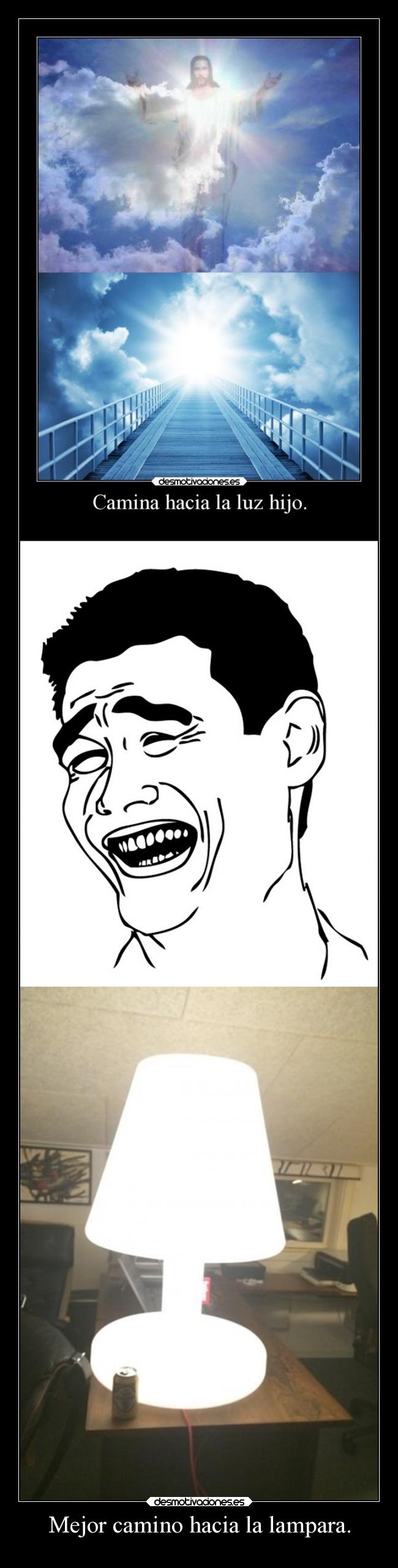 Mejor camino hacia la lampara. - 