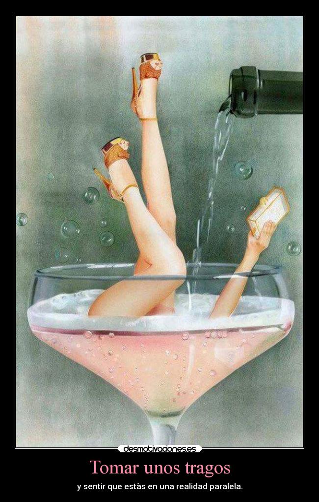 Tomar unos tragos -