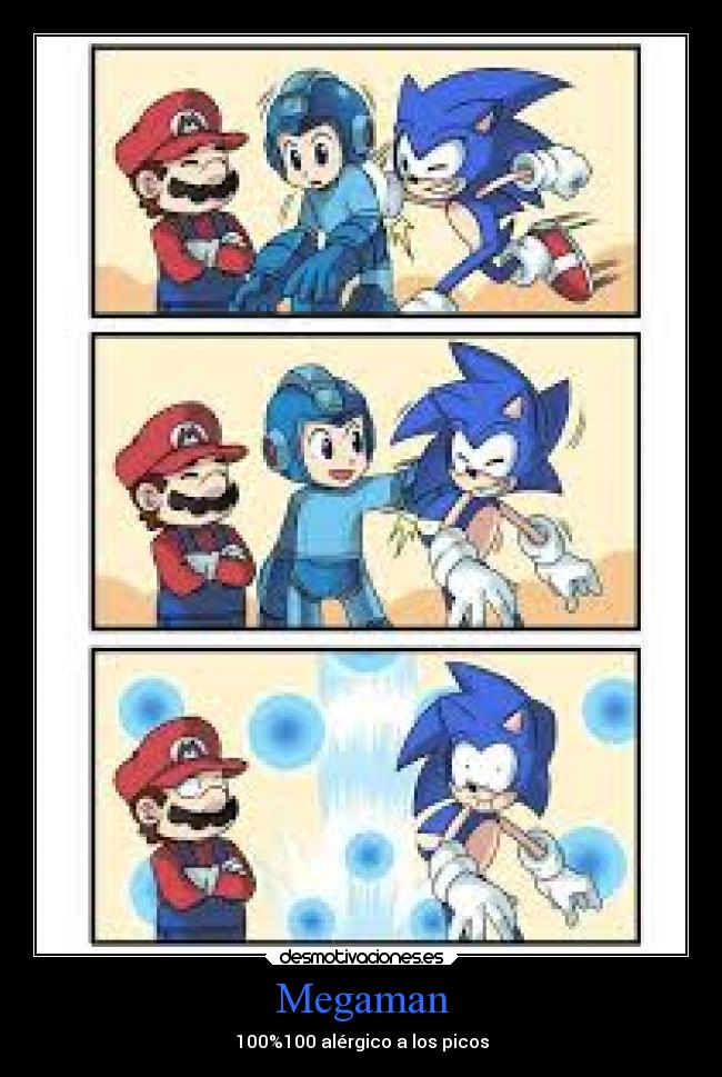 Megaman - 100%100 alérgico a los picos
