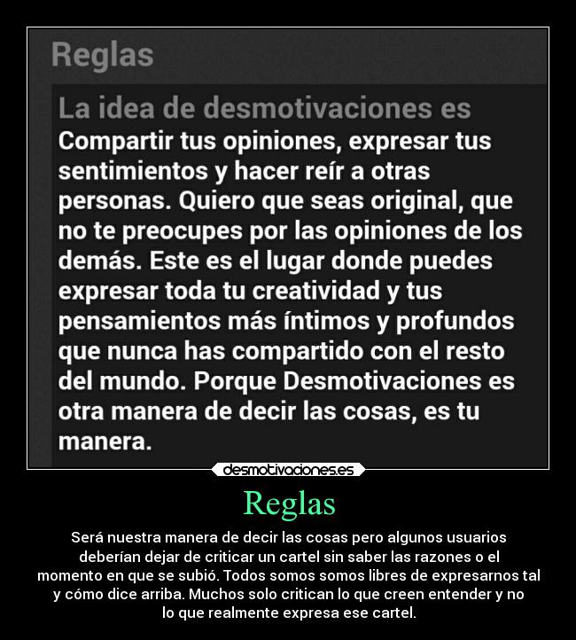 Reglas -