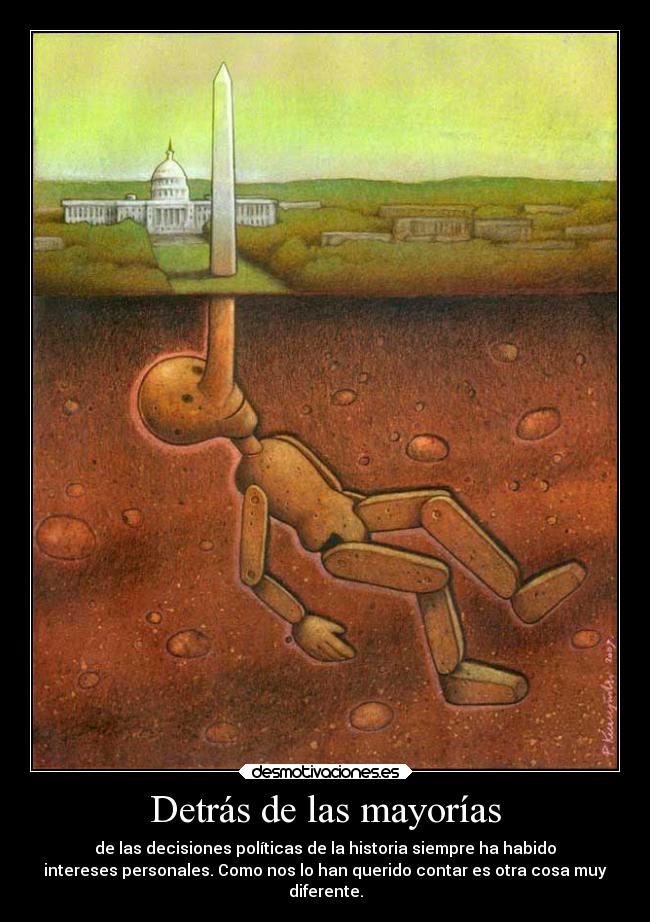 Detrás de las mayorías - 
