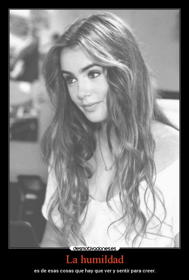La humildad - 
