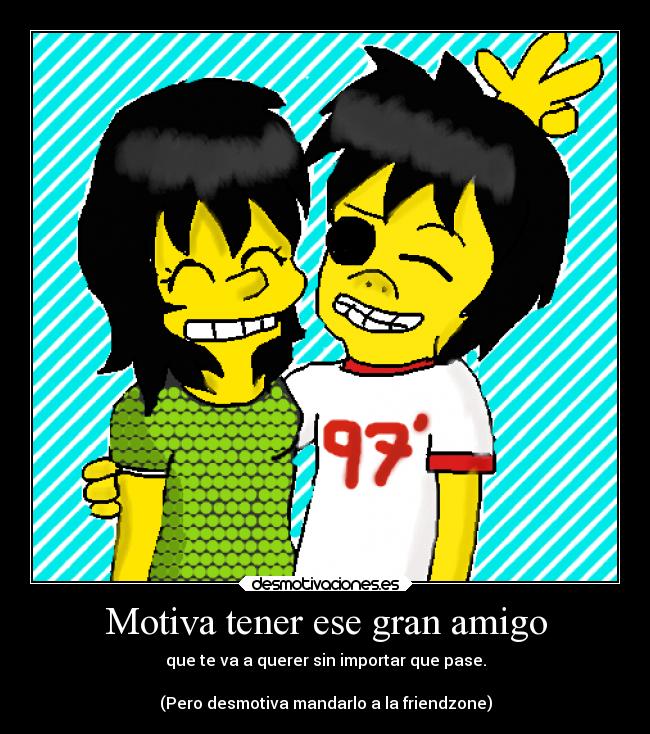 Motiva tener ese gran amigo - 
