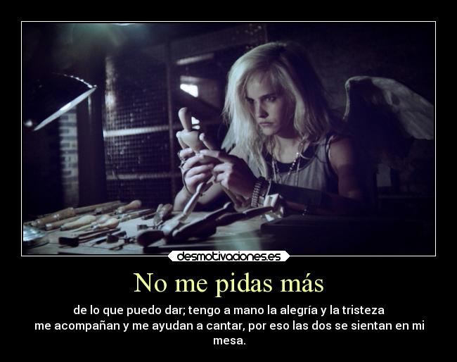 carteles tristeza alegria musica albertoplaza desmotivaciones