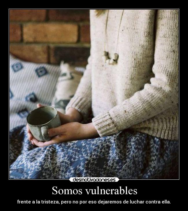 Somos vulnerables - 