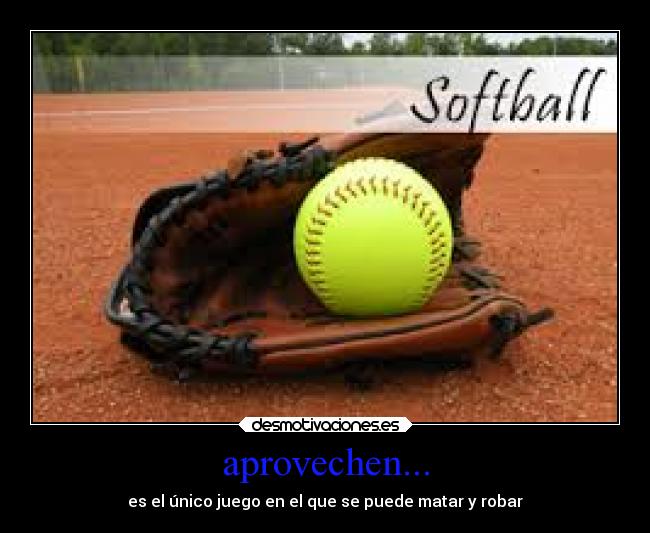 aprovechen... - es el único juego en el que se puede matar y robar