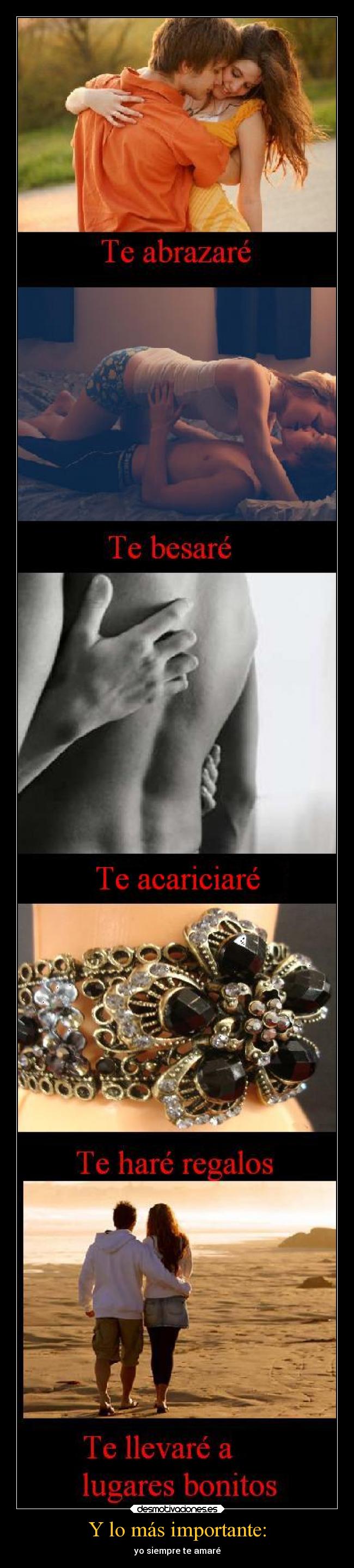 Y lo más importante: -