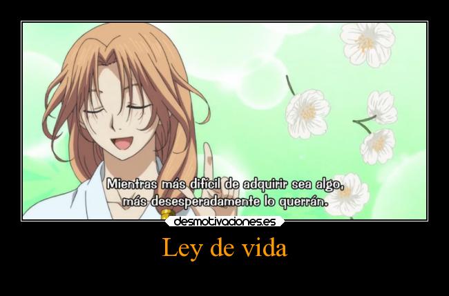 Ley de vida -