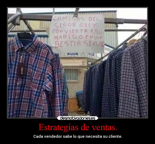 Estrategias de ventas. - 