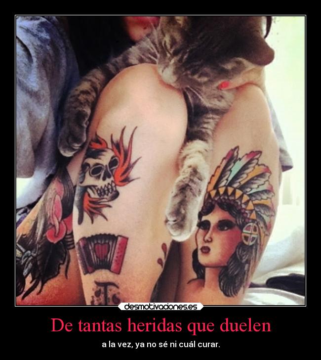 De tantas heridas que duelen -