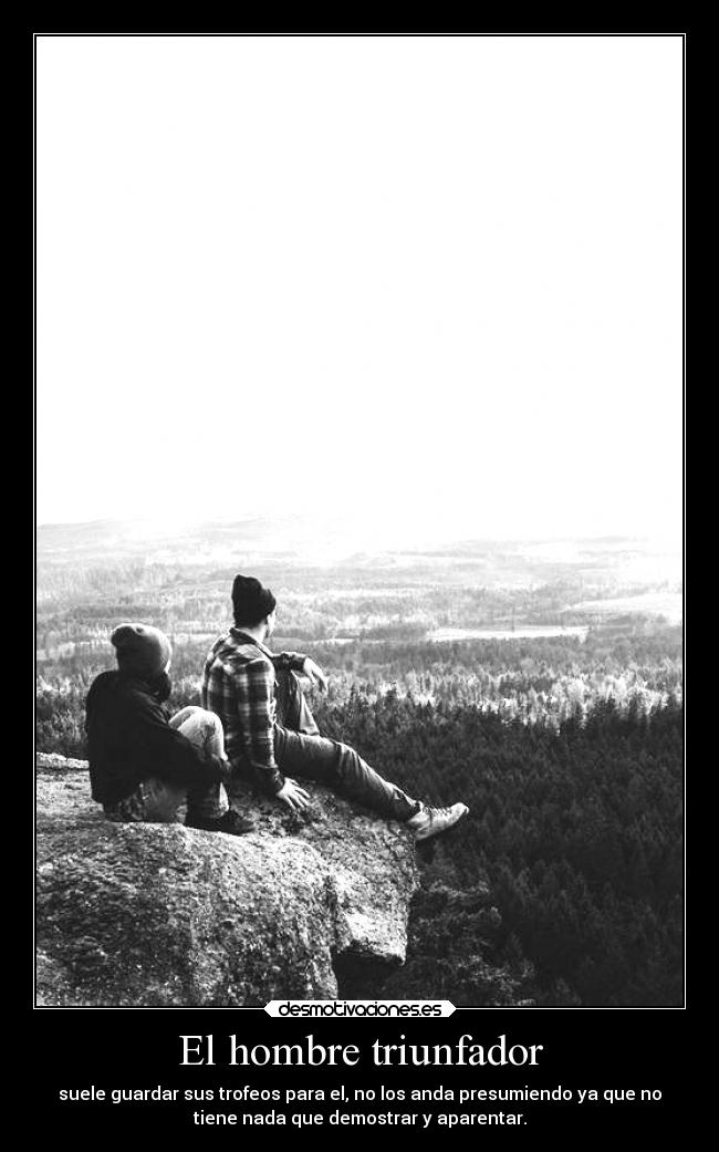 El hombre triunfador -