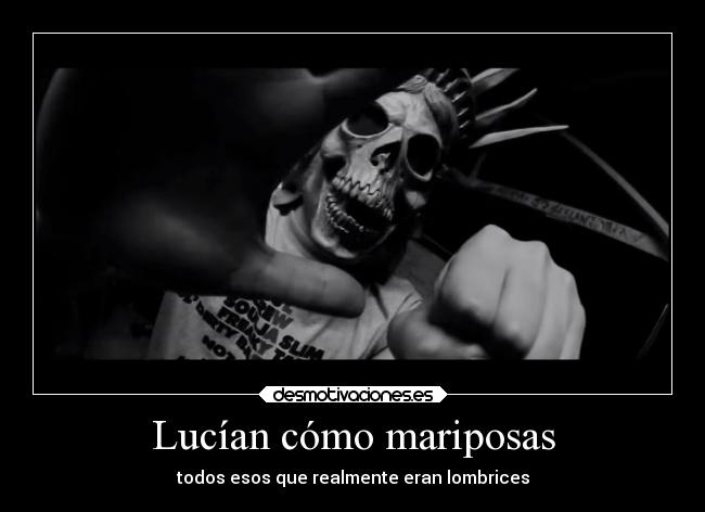 Lucían cómo mariposas - 