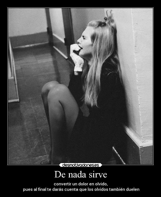 De nada sirve - 