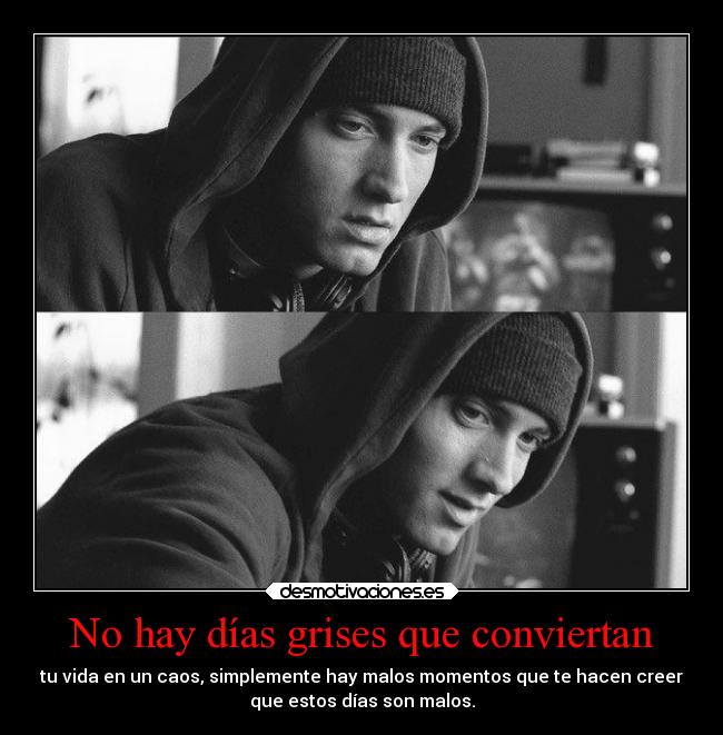 No hay días grises que conviertan -