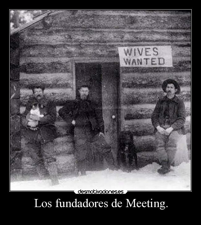 Los fundadores de Meeting. -