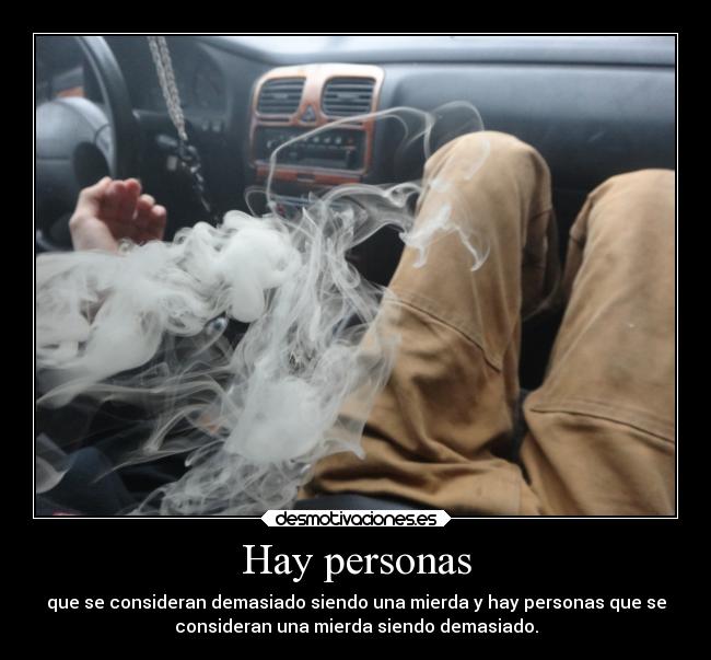 Hay personas -