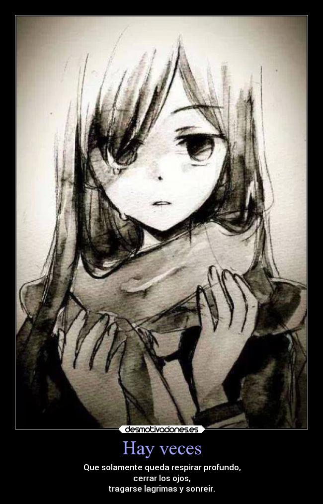 Hay veces -