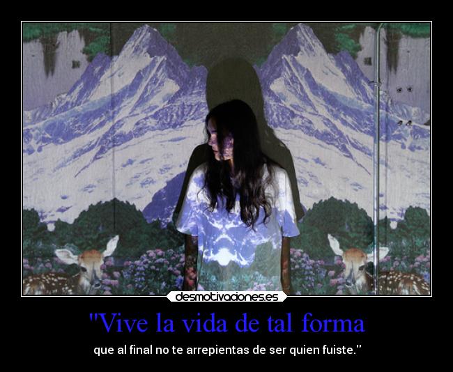 carteles vida vida vivir ser final formas desmotivaciones