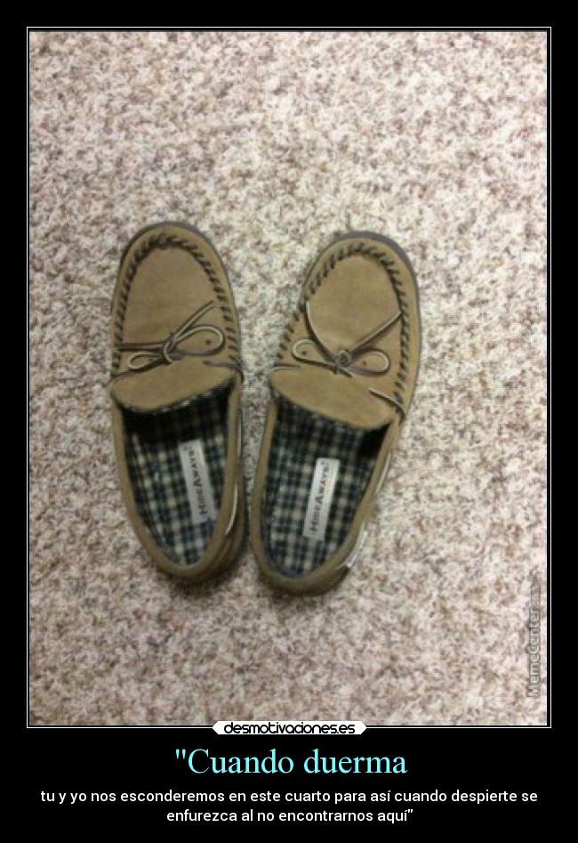 Cuando duerma -
