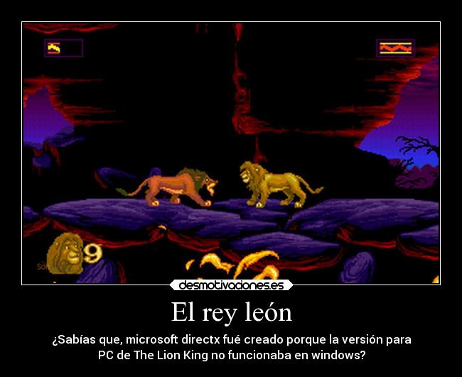 El rey león -