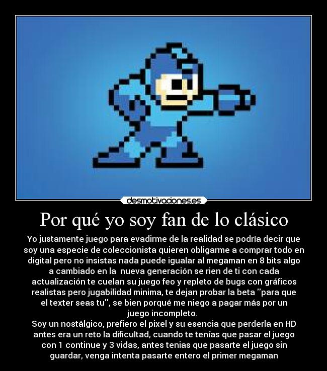 Por qué yo soy fan de lo clásico -