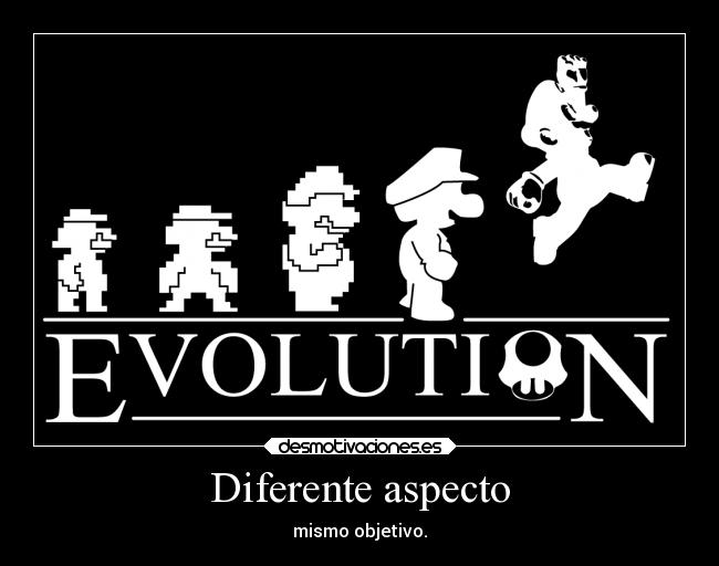Diferente aspecto - mismo objetivo.