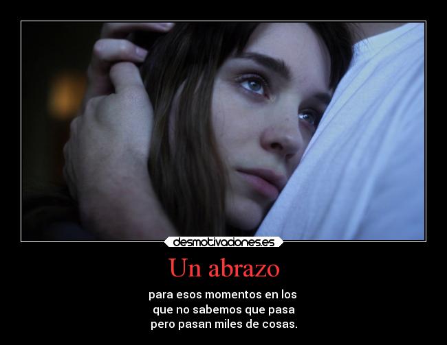 Un abrazo - 
