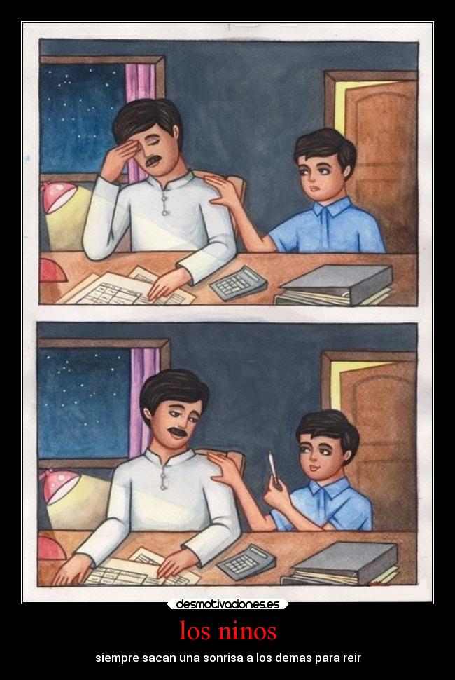 los ninos - siempre sacan una sonrisa a los demas para reir