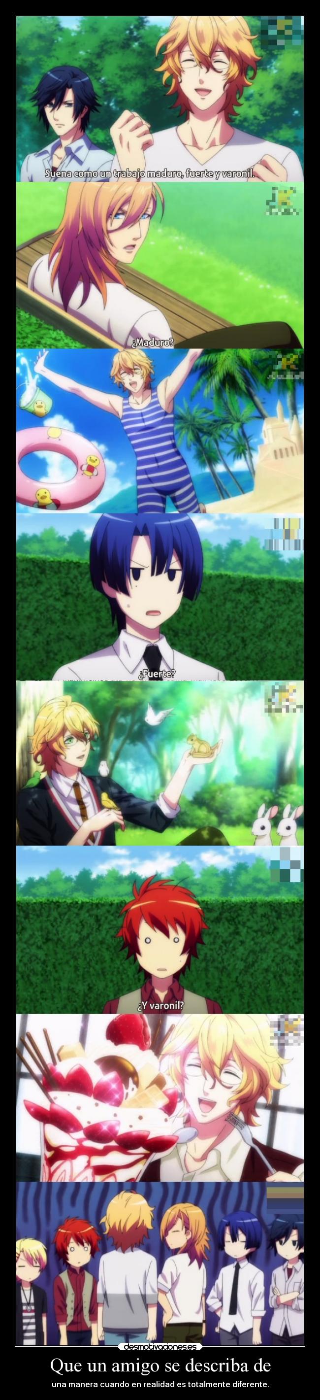 carteles abrazos uta prince sama maji love 2000 blackrockshooter25 faltataanpoco desmotivaciones