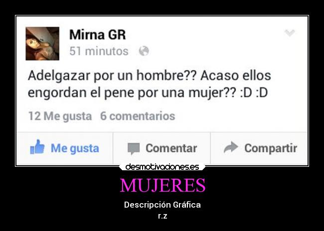 MUJERES - Descripción Gráfica
r.z