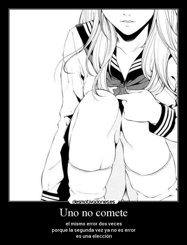 Uno no comete - 