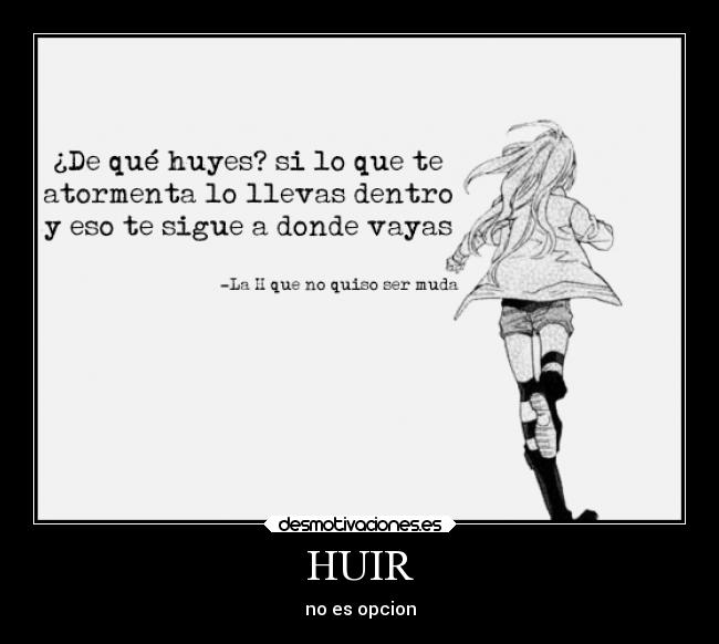 HUIR - no es opcion