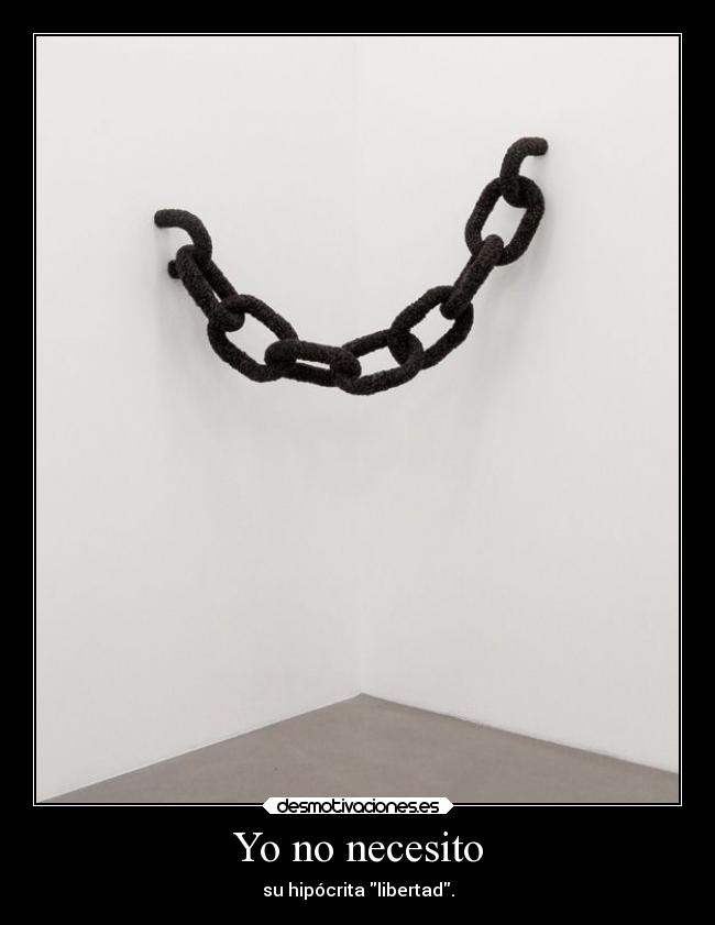 Yo no necesito -