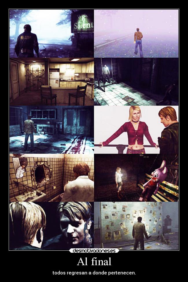 carteles alma silenthill reflexiones promise desmotivaciones