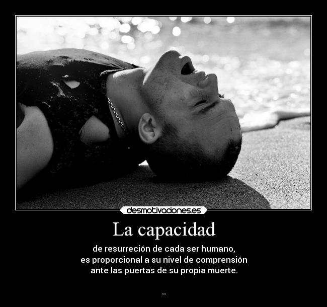 La capacidad -