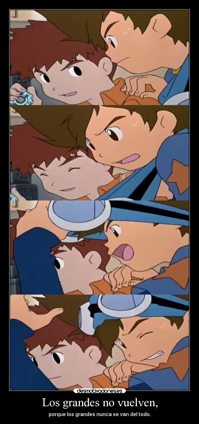 Los grandes no vuelven, -