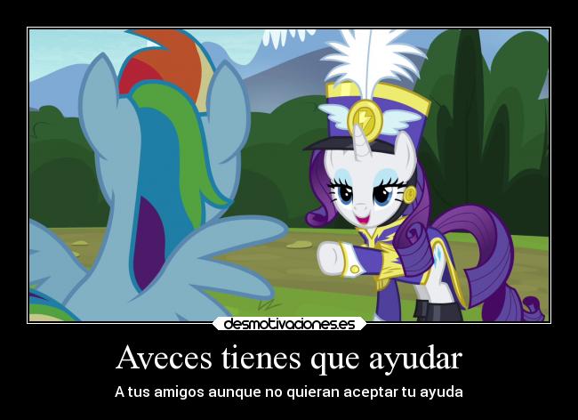 Aveces tienes que ayudar - 