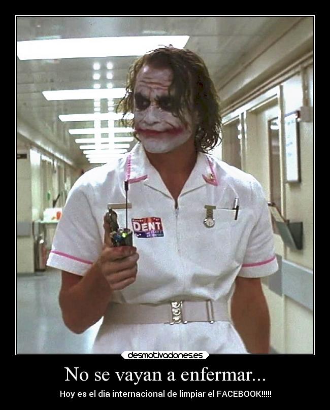 No se vayan a enfermar... -