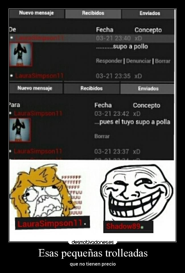 Esas pequeñas trolleadas - 