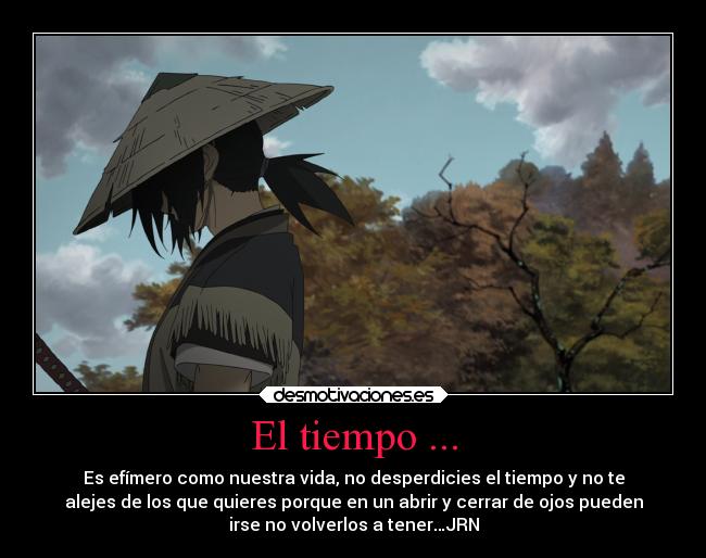El tiempo ... - 