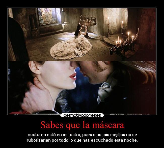 Sabes que la máscara - 