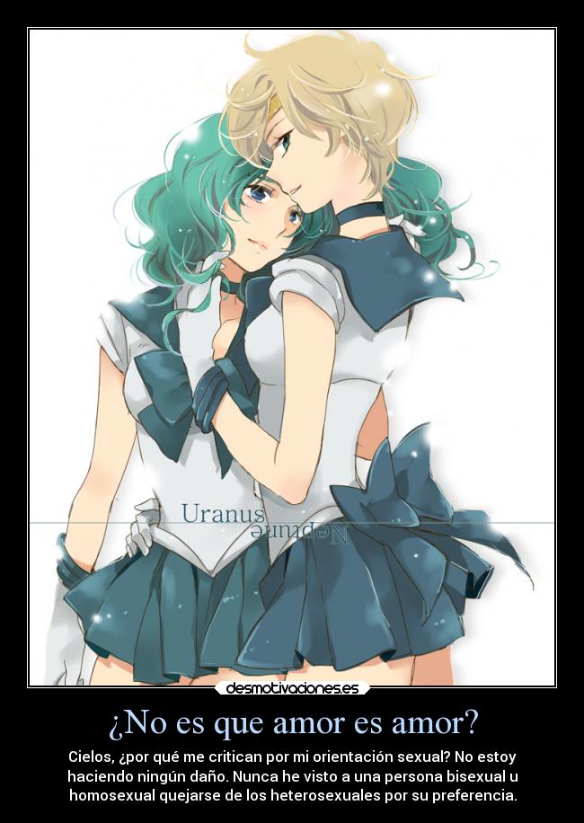 ¿No es que amor es amor? -