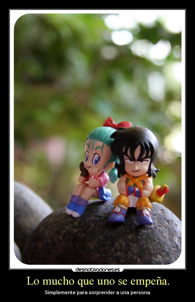 carteles amor anime dragon ball yancha bulma pareja desmotivaciones